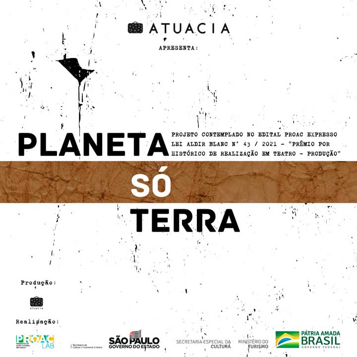 Espetáculo de palhaçaria Planeta só Terra da AtuaCia aborda a escassez da água no mundo