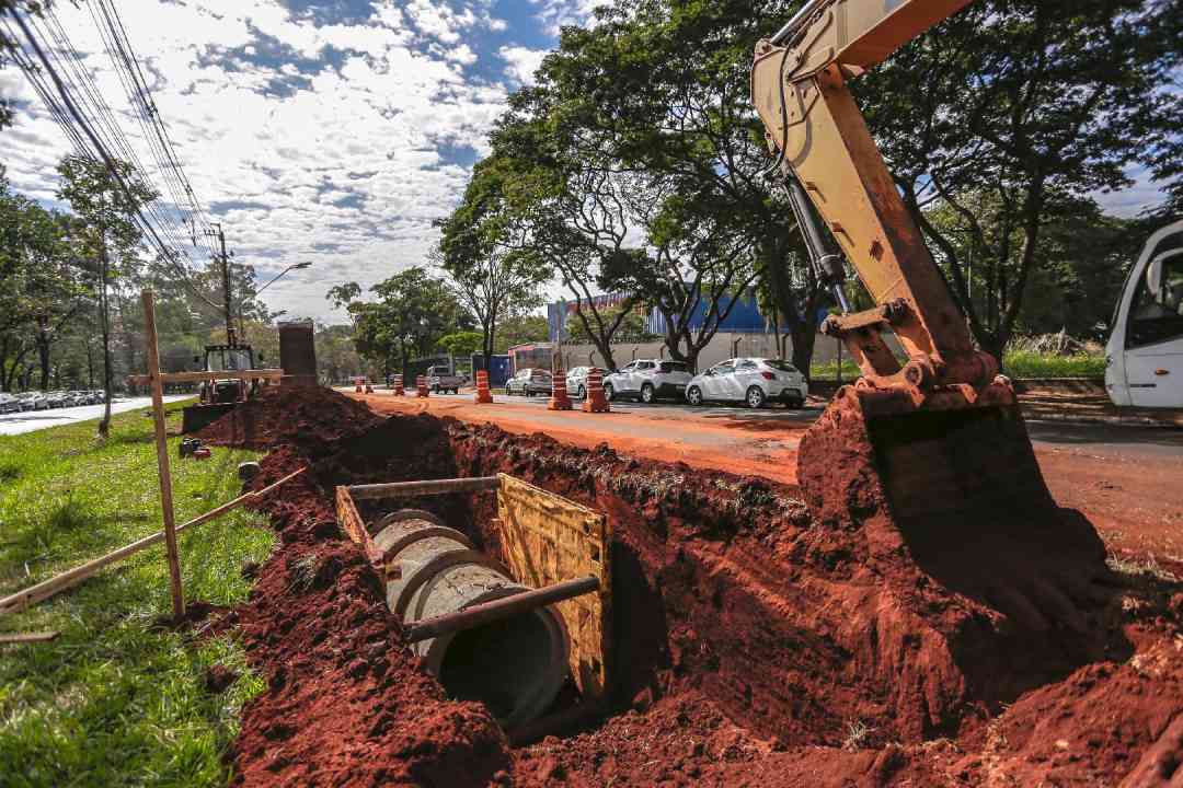 Da Nove de Julho à Francisco Junqueira, dois largos dutos descerão pelo Centro, desaguando as águas da chuva no córrego Retiro Saudoso