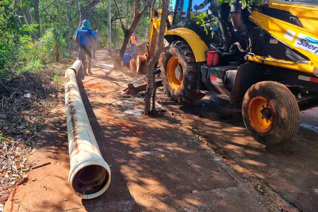 Obra irá otimizar distribuição de água para mais de 5 bairros