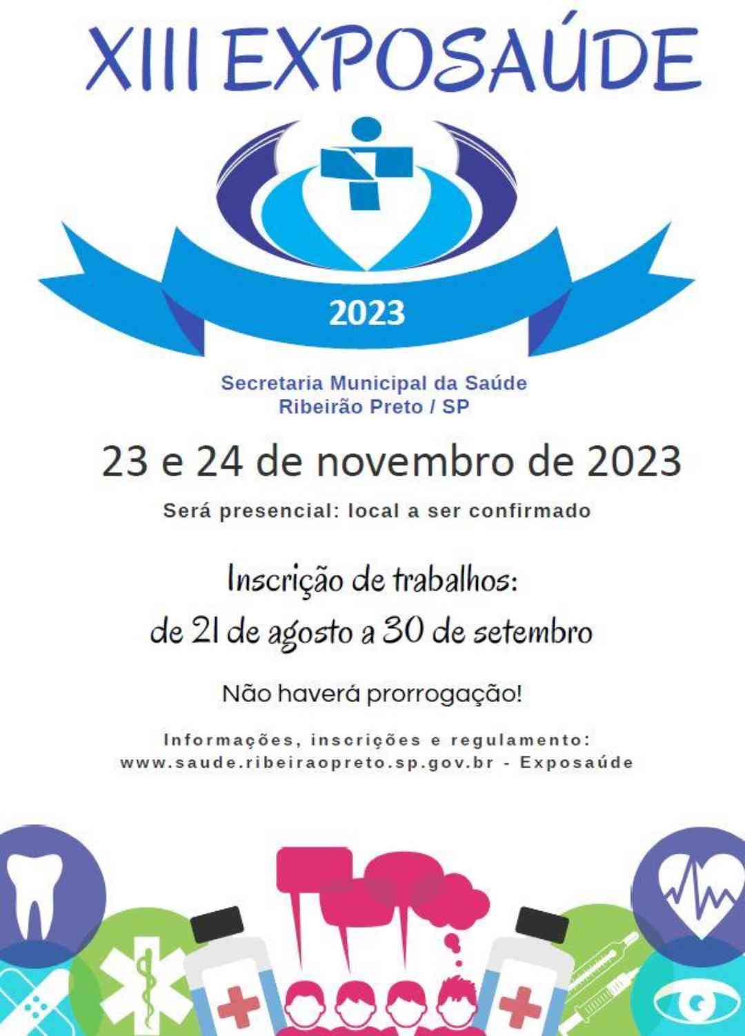 Evento que tem objetivo de identificar experiências bem-sucedidas na saúde pública acontecerá nos dias 23 e 24 de novembro