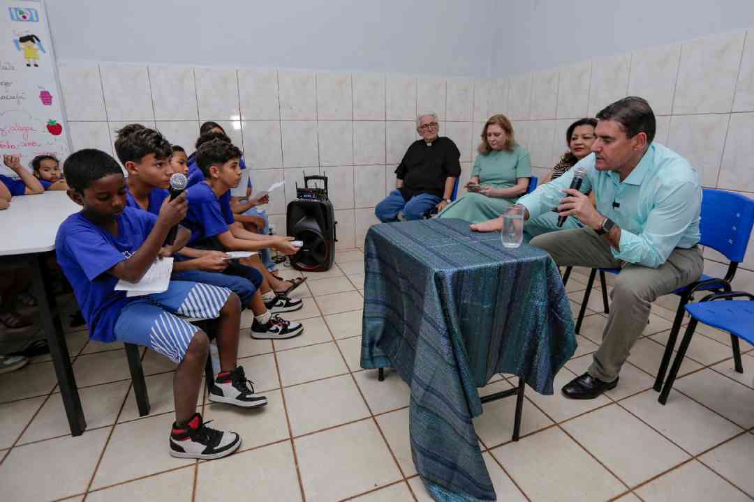 Iniciativa partiu de Isaac, de 11 anos, eleito vereador da entidade, numa das muitas ações de cidadania promovidas pela entidade social