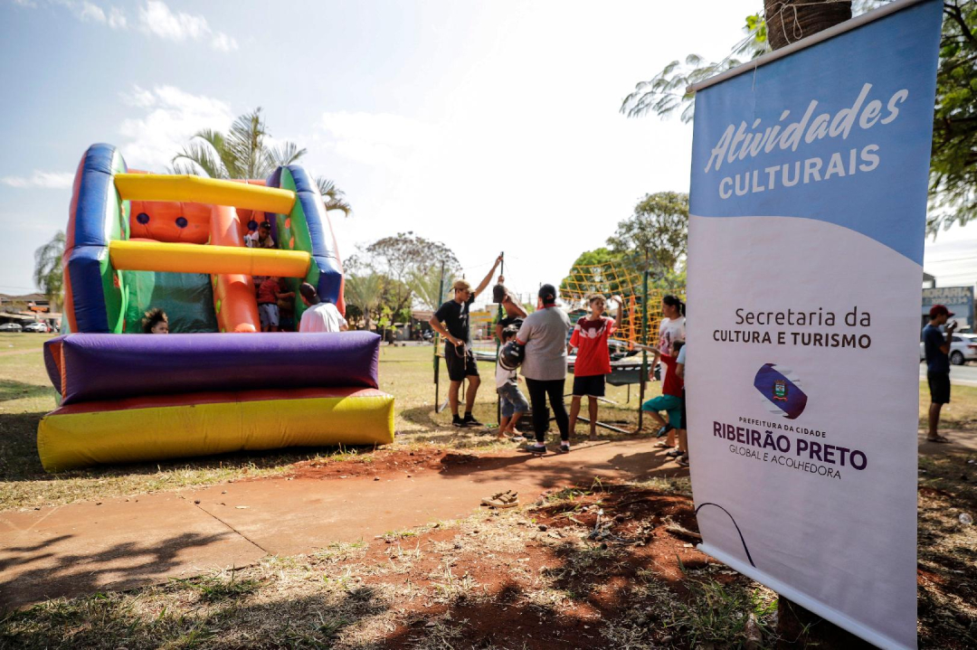 Atividades culturais gratuitas agitaram o sábado das famílias do Parque Ribeirão Preto