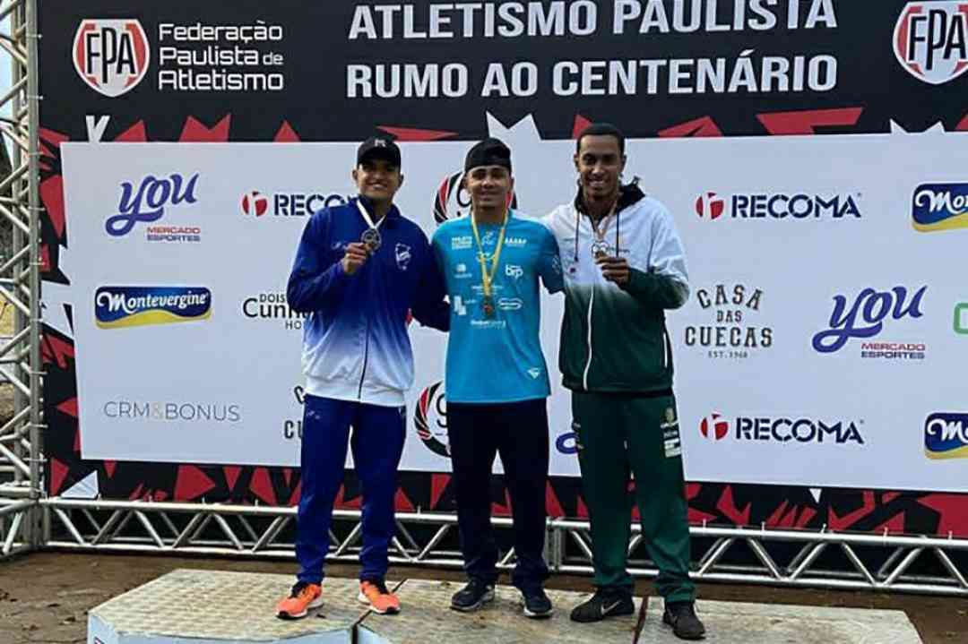 Atleta de Ribeirão Preto é Campeão Paulista de Atletismo sub-23