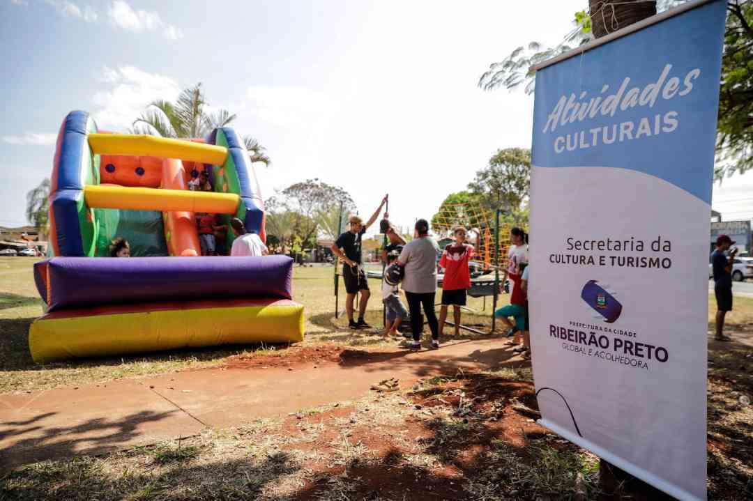 Secretaria da Cultura e Turismo leva aos bairros de Ribeirão Preto, atividades culturais diversificadas, como forma de descentralizar suas ações