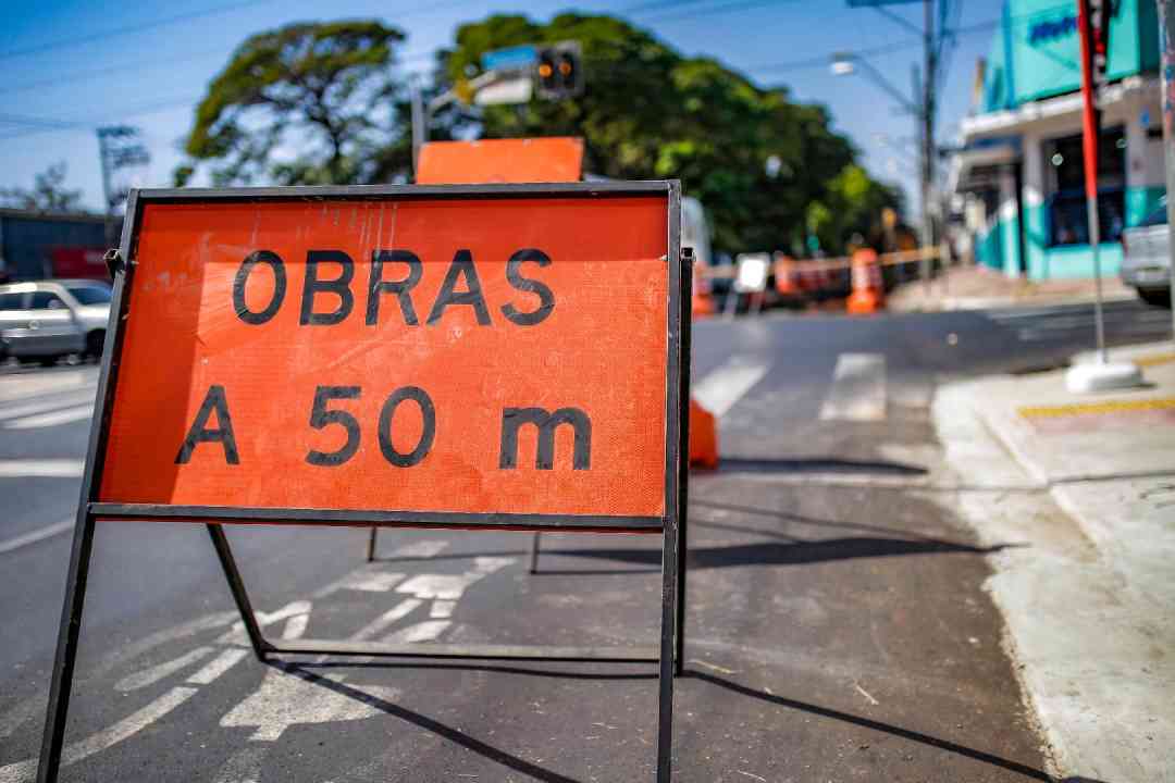 Obras do Centro estão em pontos estratégicos para não atrapalhar vendas do Dia dos Pais