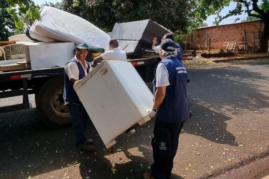 Divisão de Vigilância Ambiental eliminou 20 focos do Aedes aegypti e retirou 3,5 toneladas de possíveis criadouros