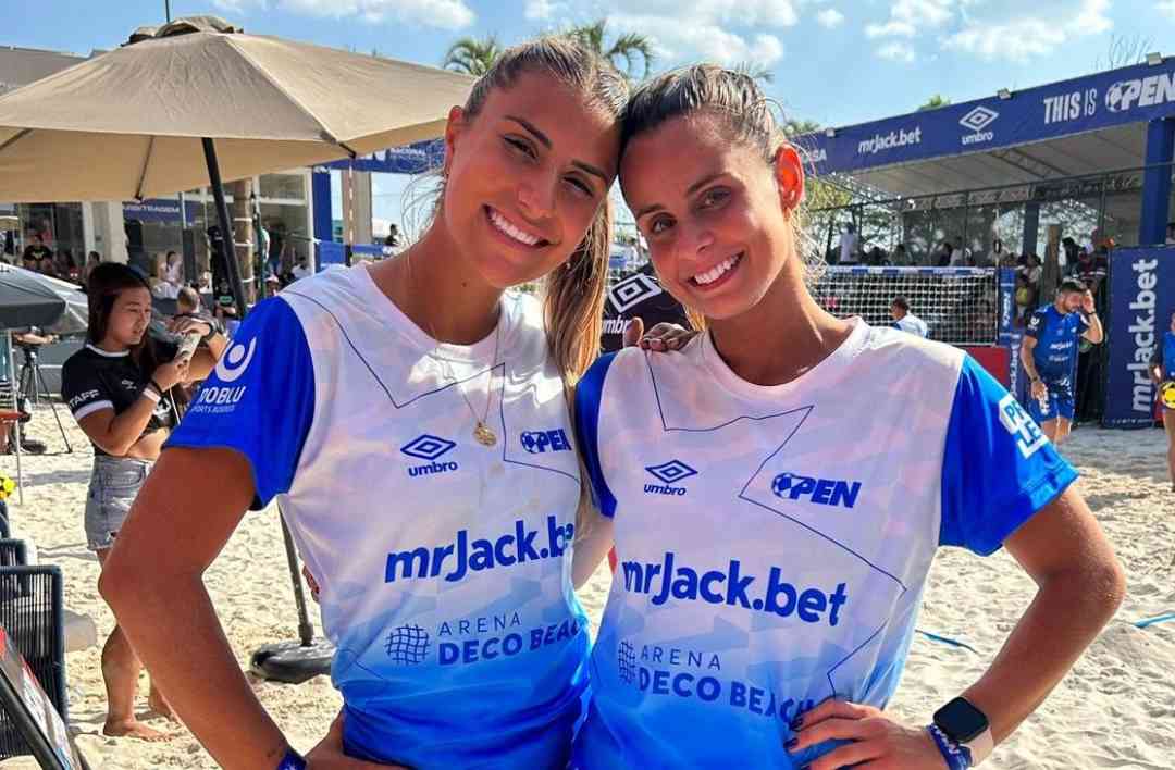 Luana Spadella e Sofia Giacchero conquistaram a vaga no profissional no último final de semana