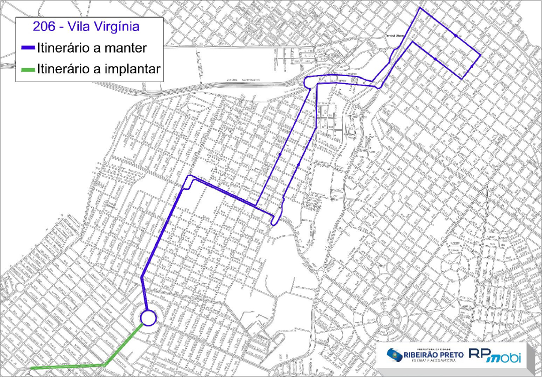 Linha de ônibus da Vila Virgínia terá ampliação de trajeto e quadro de horários