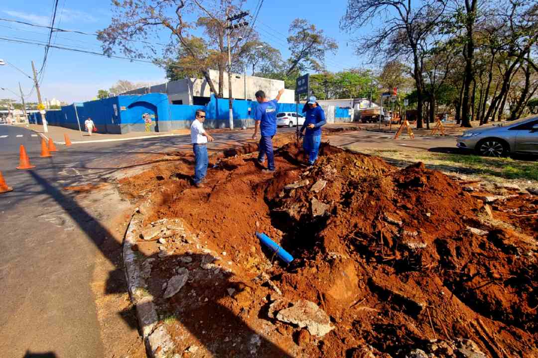 Serviços foram realizados de forma intensiva a fim de melhorar o abastecimento no setor