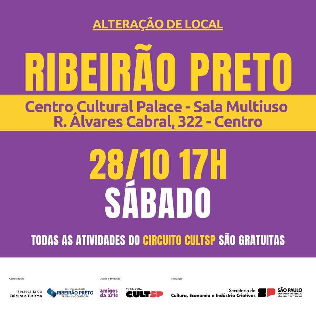 Apresentação do “Circo Spacial” tem local alterado