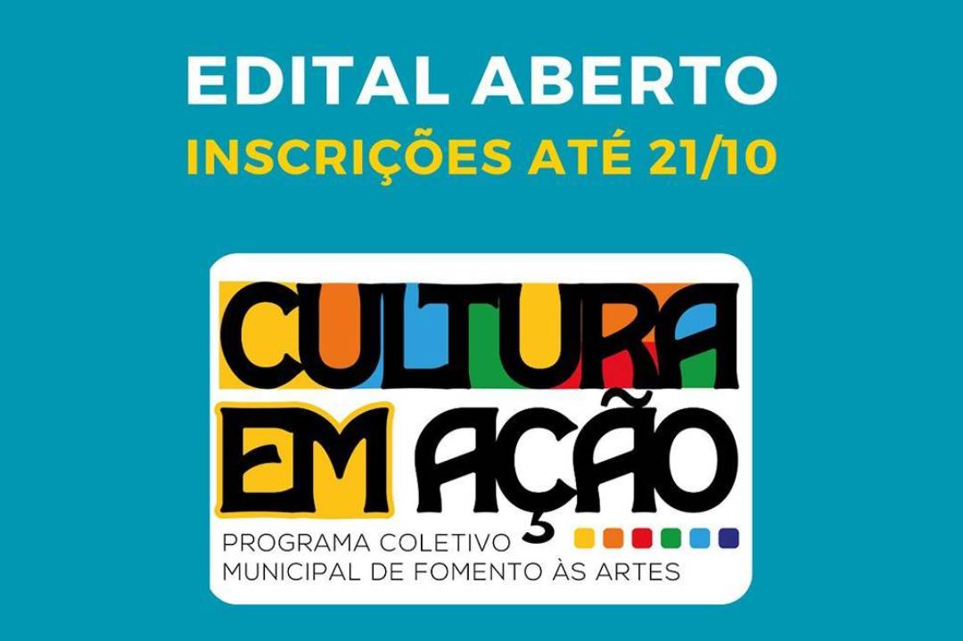 Serão mais de 1 milhão de reais em investimentos para projetos de agentes culturais locais