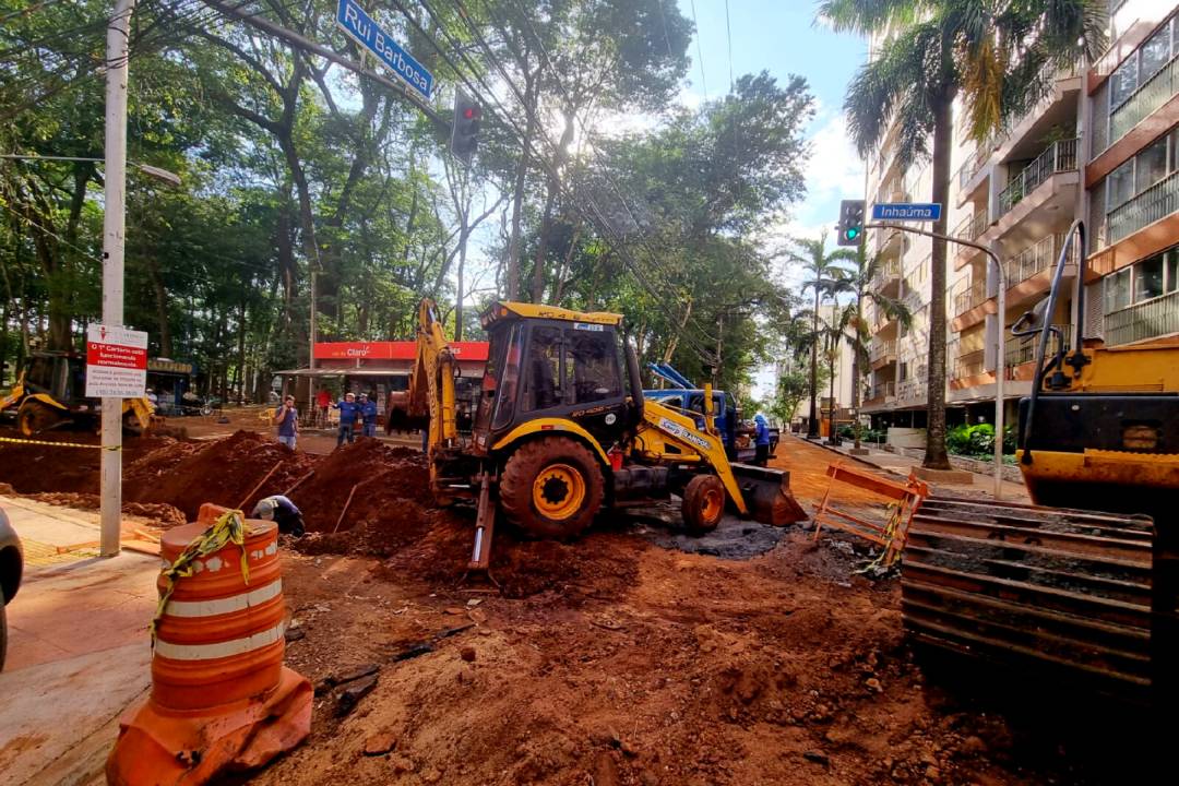 Também foram realizadas manutenções nas áreas de abastecimento da região