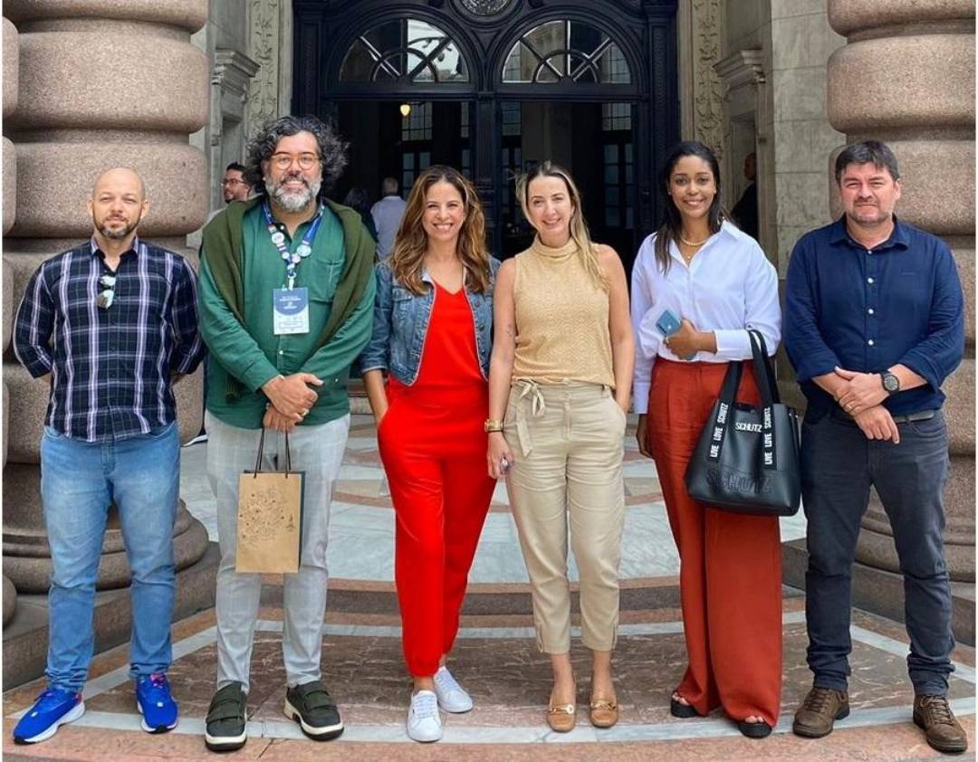 Secretaria da Cultura e Turismo participa de reunião técnica no Museu do Café na cidade de Santos