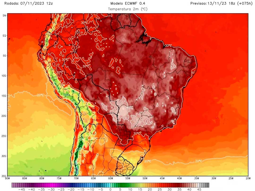 Temperaturas podem atingir até 45°C aumentando os riscos à população; cuidados preventivos são necessários