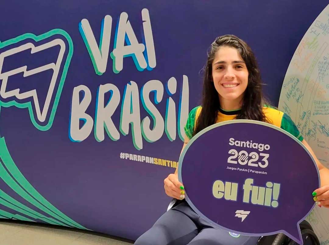 Mariana Garcia viaja para os Jogos Parapan-americanos do Chile