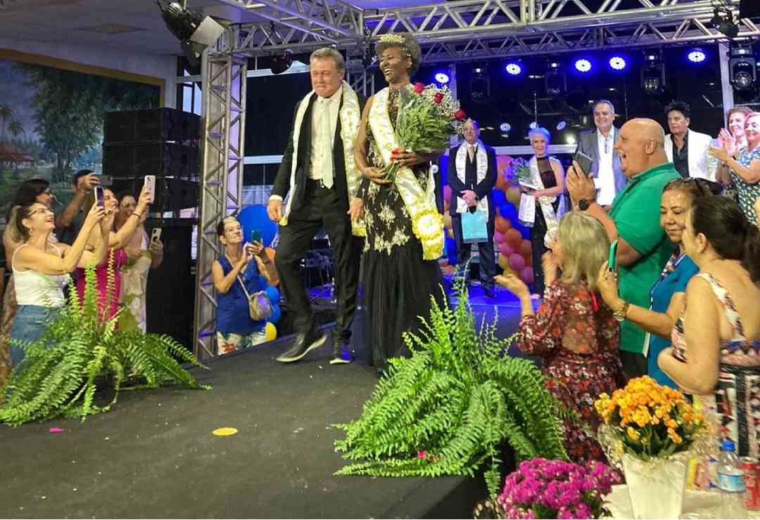 Miss e Mister Melhor Idade 2023 são eleitos em tarde de festa com muito glamour