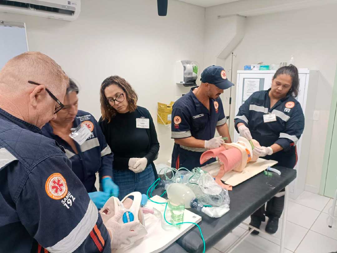 Samu Ribeirão Preto participa de curso de Suporte Básico de Vida