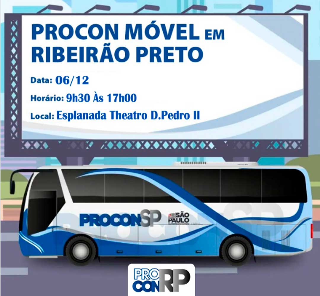 Procon Móvel realiza atendimento na esplanada do Theatro Pedro II nesta quarta-feira, 6