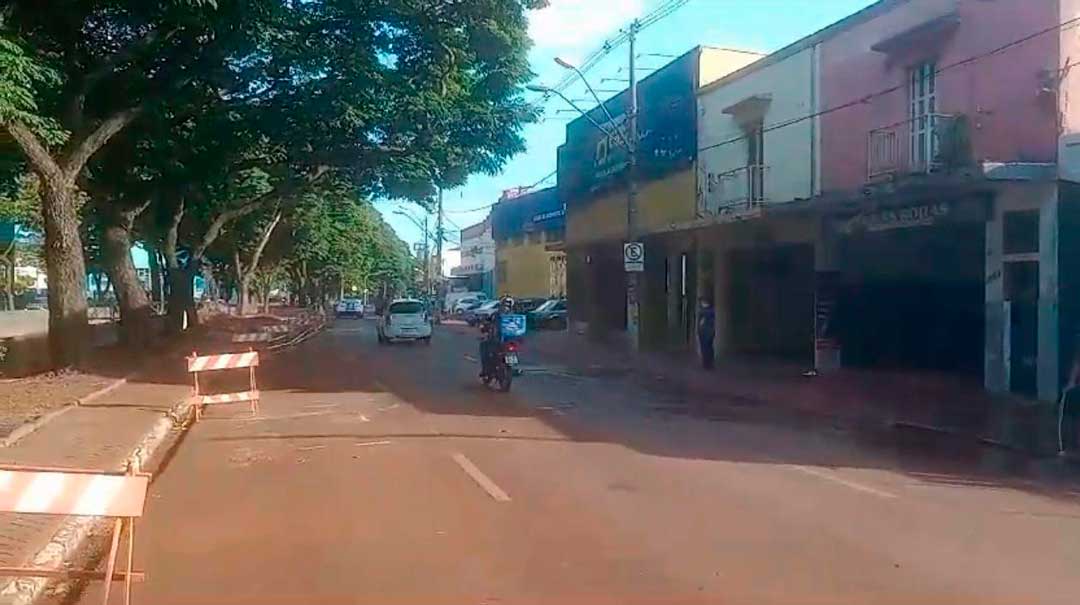 Trânsito em trecho da Francisco Junqueira é liberado