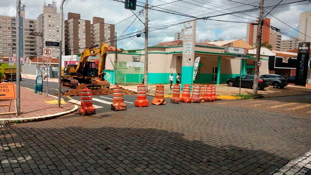 Obras dos corredores de ônibus são retomadas nesta segunda-feira, 15