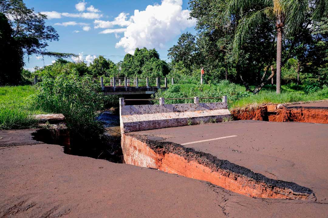 Ponte em Bonfim Paulista será reconstruída pelo governo municipal