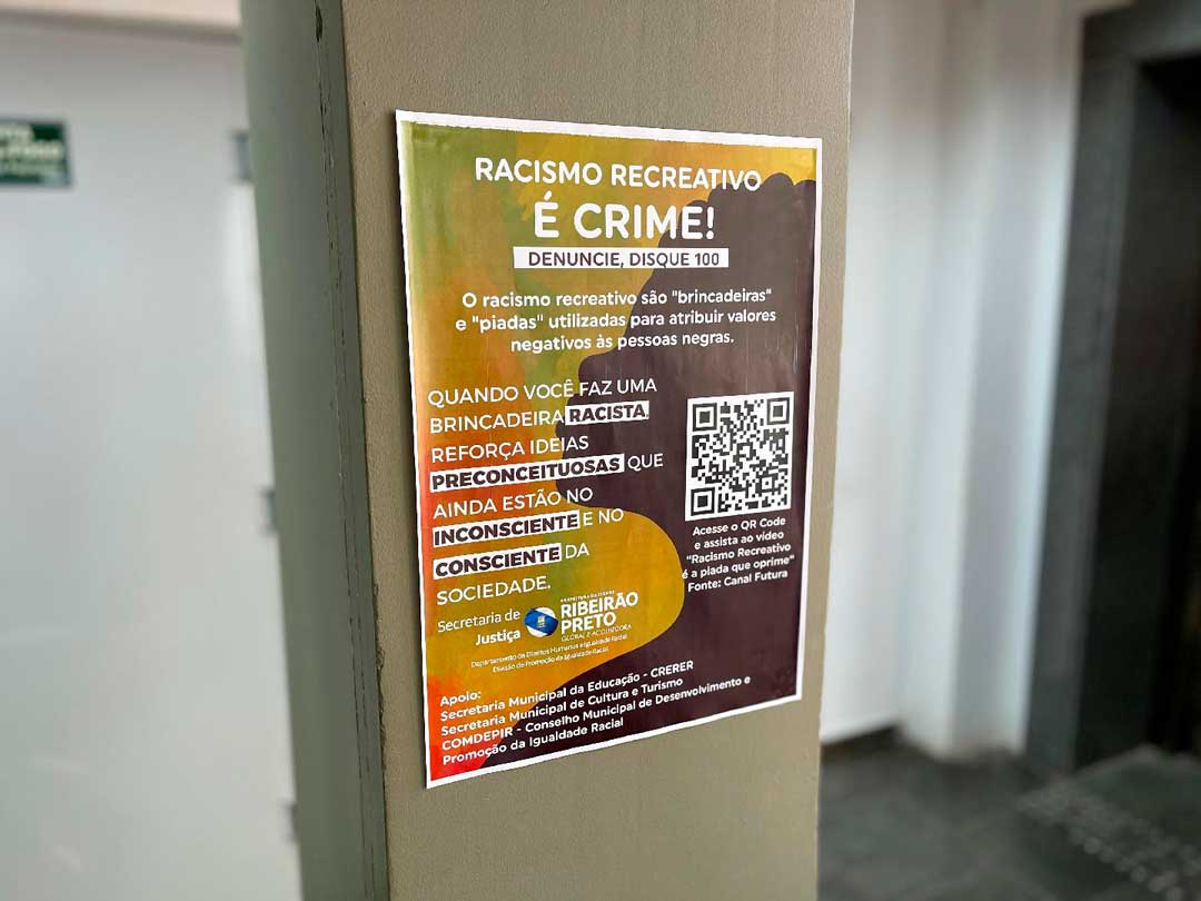 Campanha contra o “Racismo Recreativo” ganha as ruas de Ribeirão Preto no Dia Internacional de Luta Contra a Discriminação Racial