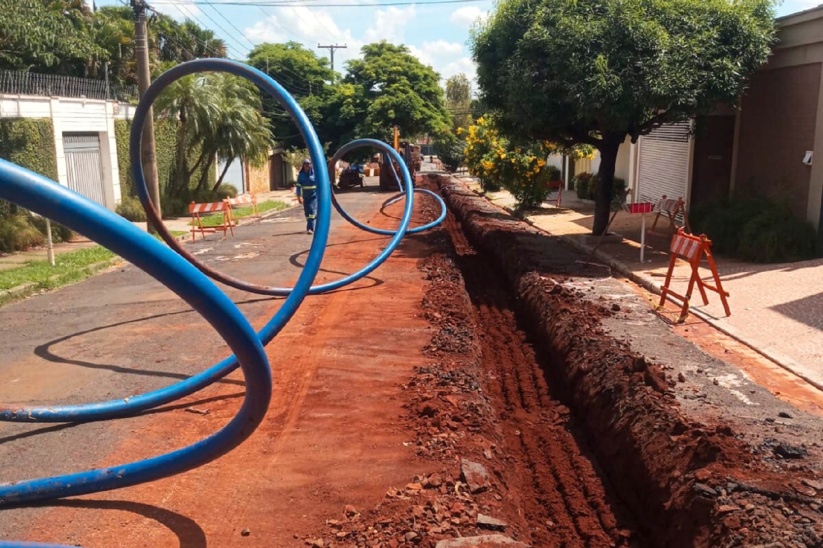 Balanço trimestral: Ribeirão recebe quase 2 km de redes novas de água