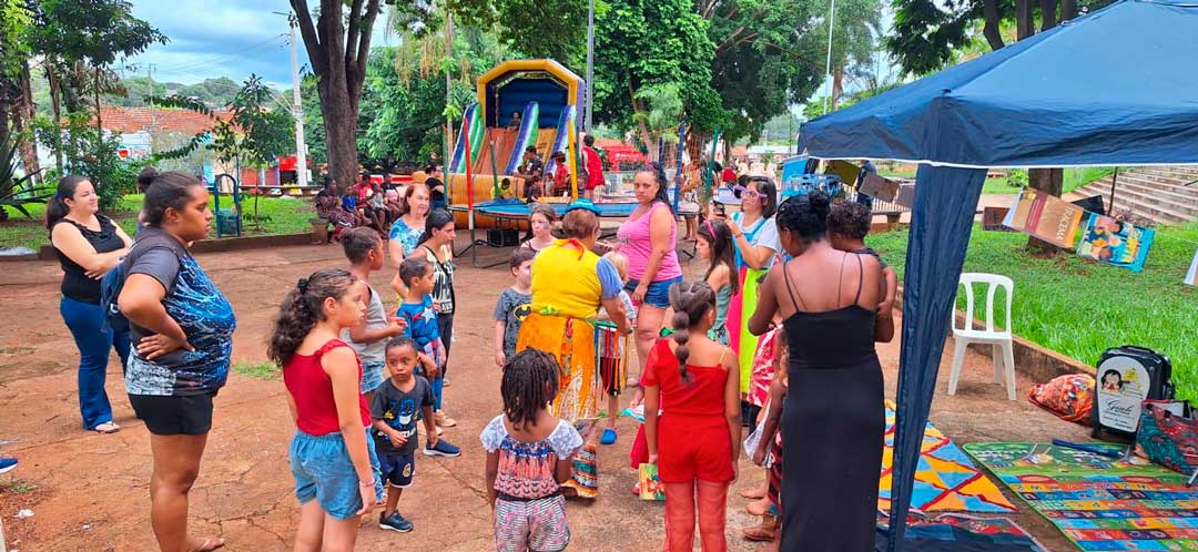 Famílias participam do “Cultura em Todo Lugar” em Bonfim Paulista