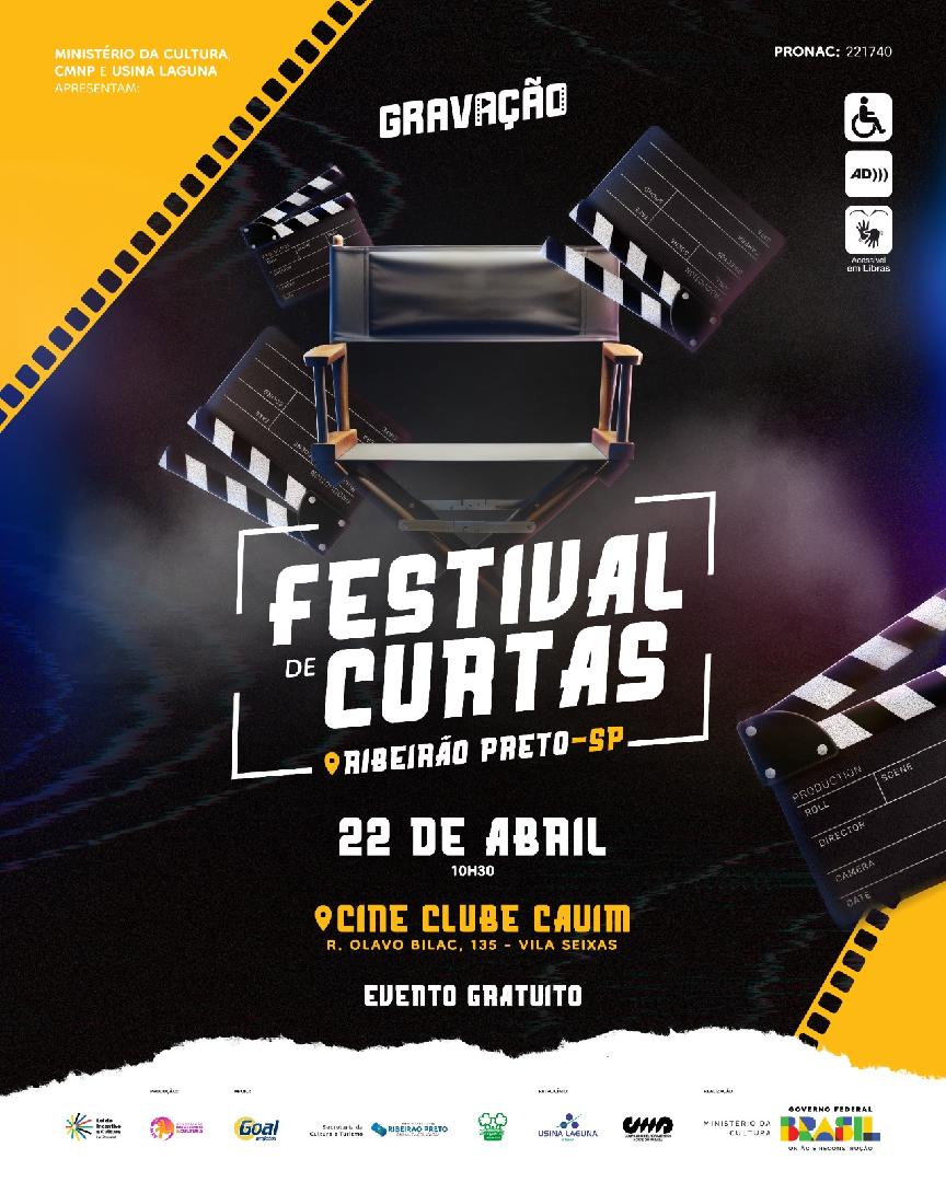 Projeto GravAção se encerra com festival de curta metragem no Cineclube Cauim
