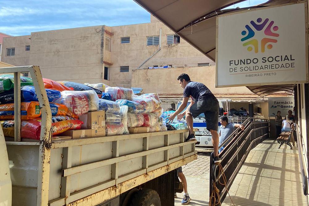 Doações de Ribeirão Preto para o Rio Grande do Sul chegam a 35 toneladas