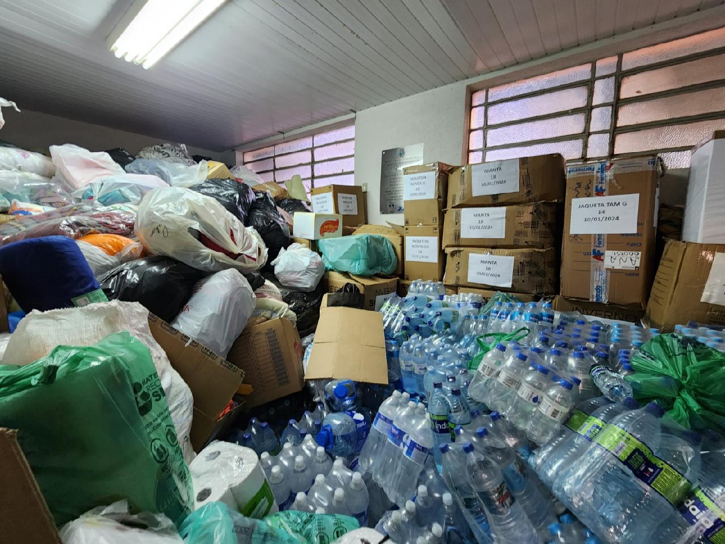 Prefeitura de Ribeirão Preto já recebeu 20 toneladas de doações para o Rio Grande do Sul