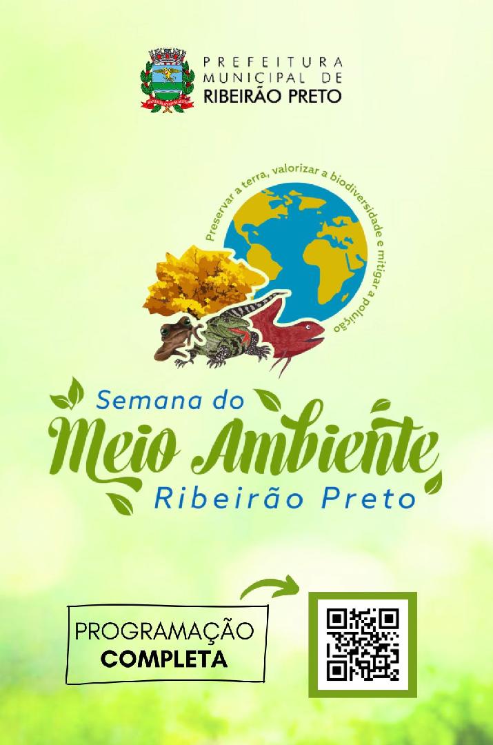 Semana do Meio Ambiente tem início nesta segunda-feira, dia 3 de junho