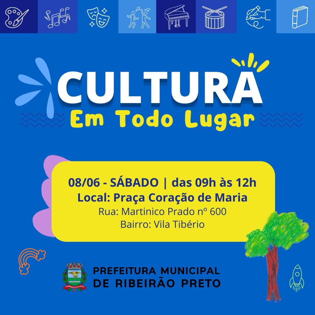 “Cultura em Todo Lugar” celebra 131 anos da Vila Tibério com atividades gratuitas para a população