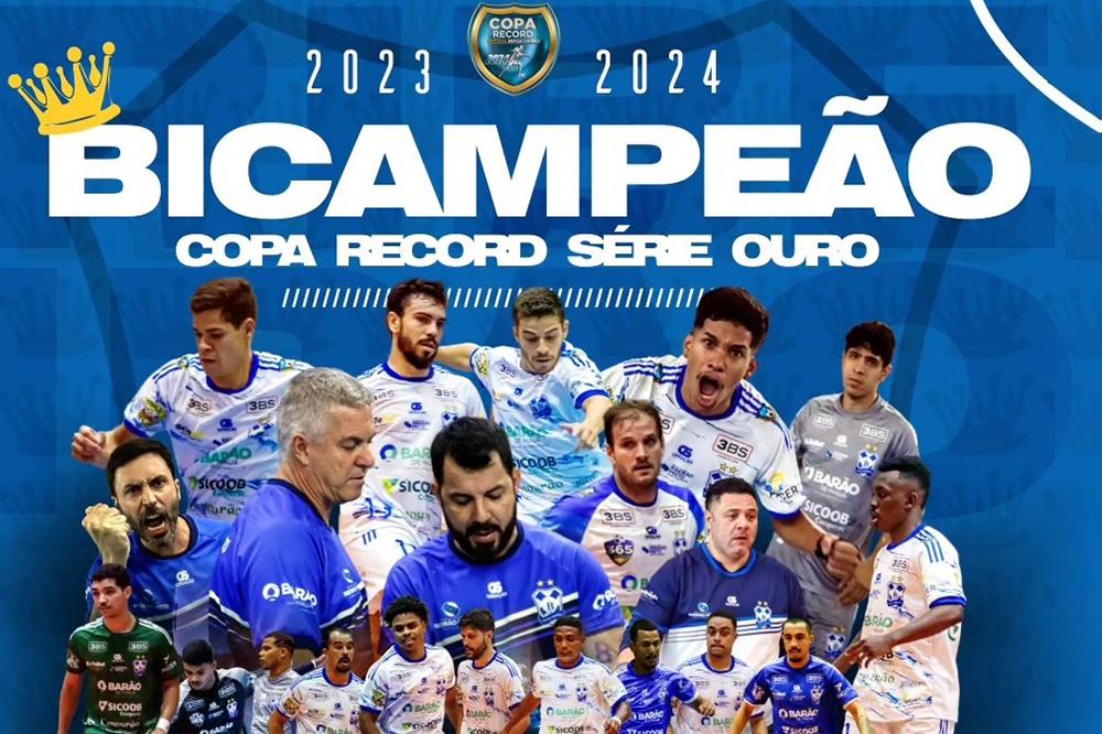 Barão de Mauá/Futsal Ribeirão Conquista o Bicampeonato da Copa Record
