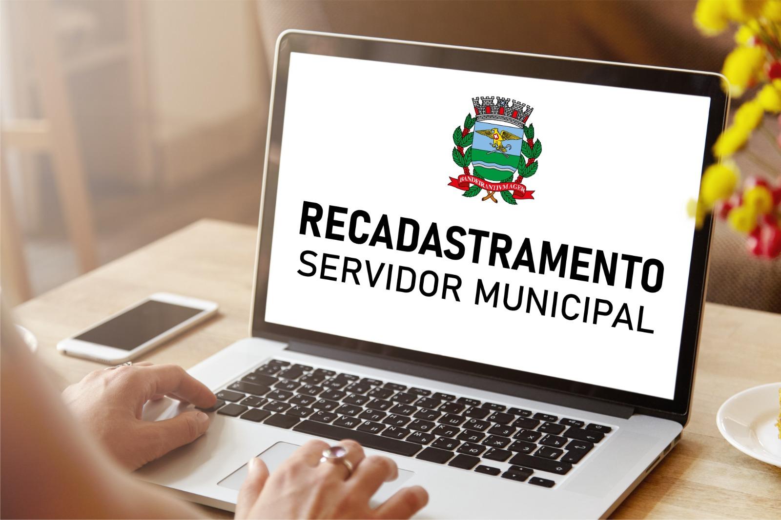 Prefeitura inicia recadastramento dos servidores municipais nesta quarta-feira, dia 3 de julho