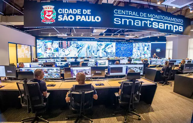 São Paulo inaugura central de vigilância com reconhecimento facial