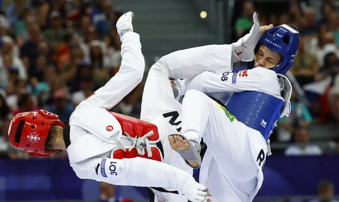 Maria Clara perde no Taekwondo, mas ainda tem chance para o bronze