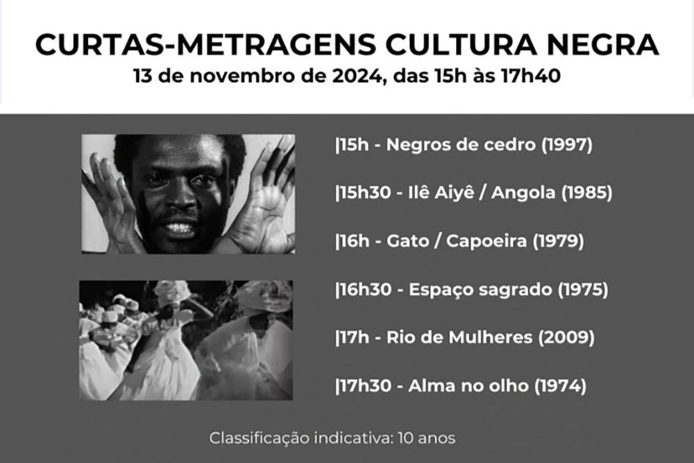 MIS-RP exibe curtas-metragens durante o Festival da Consciência Negra