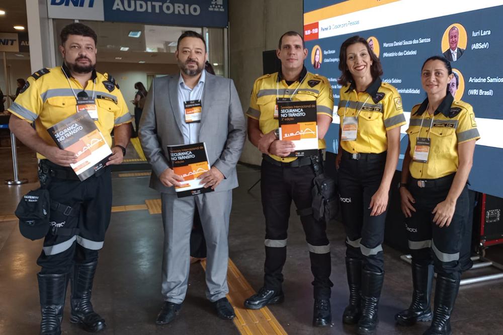 Agentes da RP Mobi participam do 3º Seminário Internacional de Segurança no Trânsito