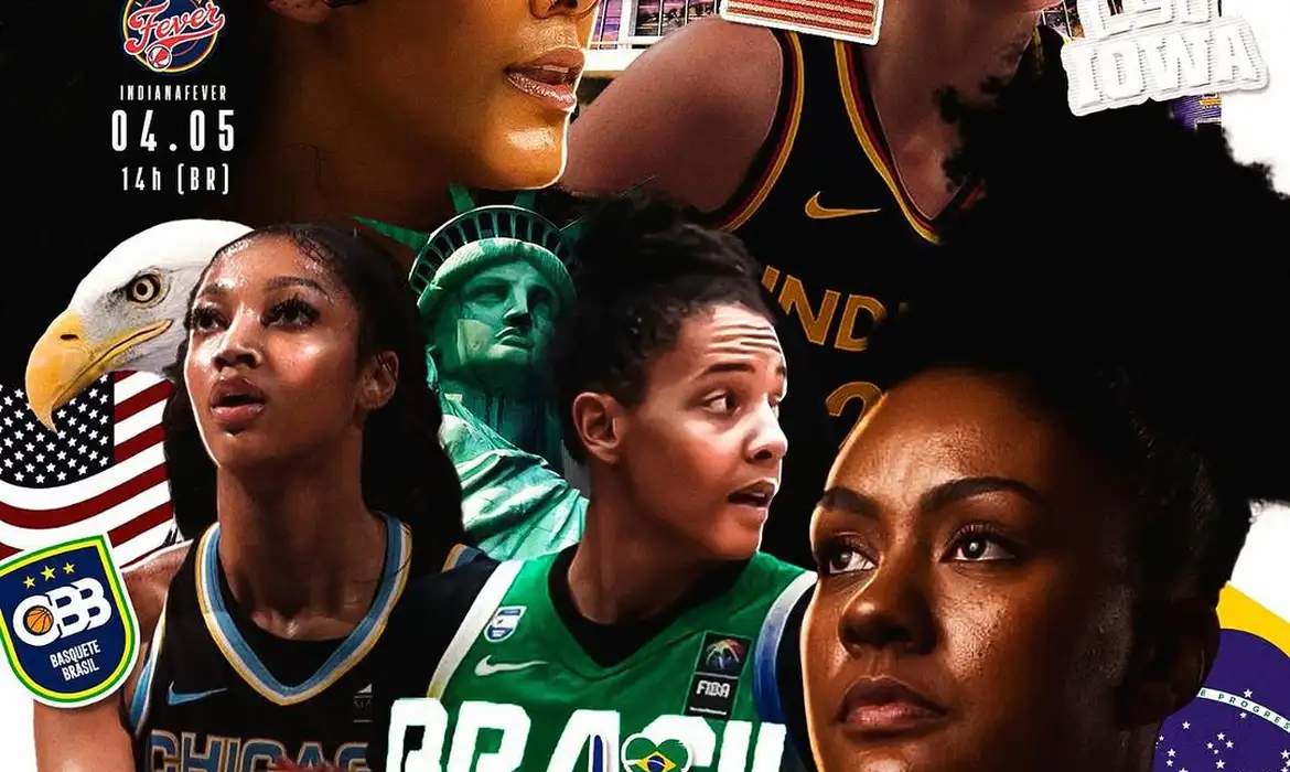 Seleção feminina de basquete fará amistosos com times da WNBA em maio