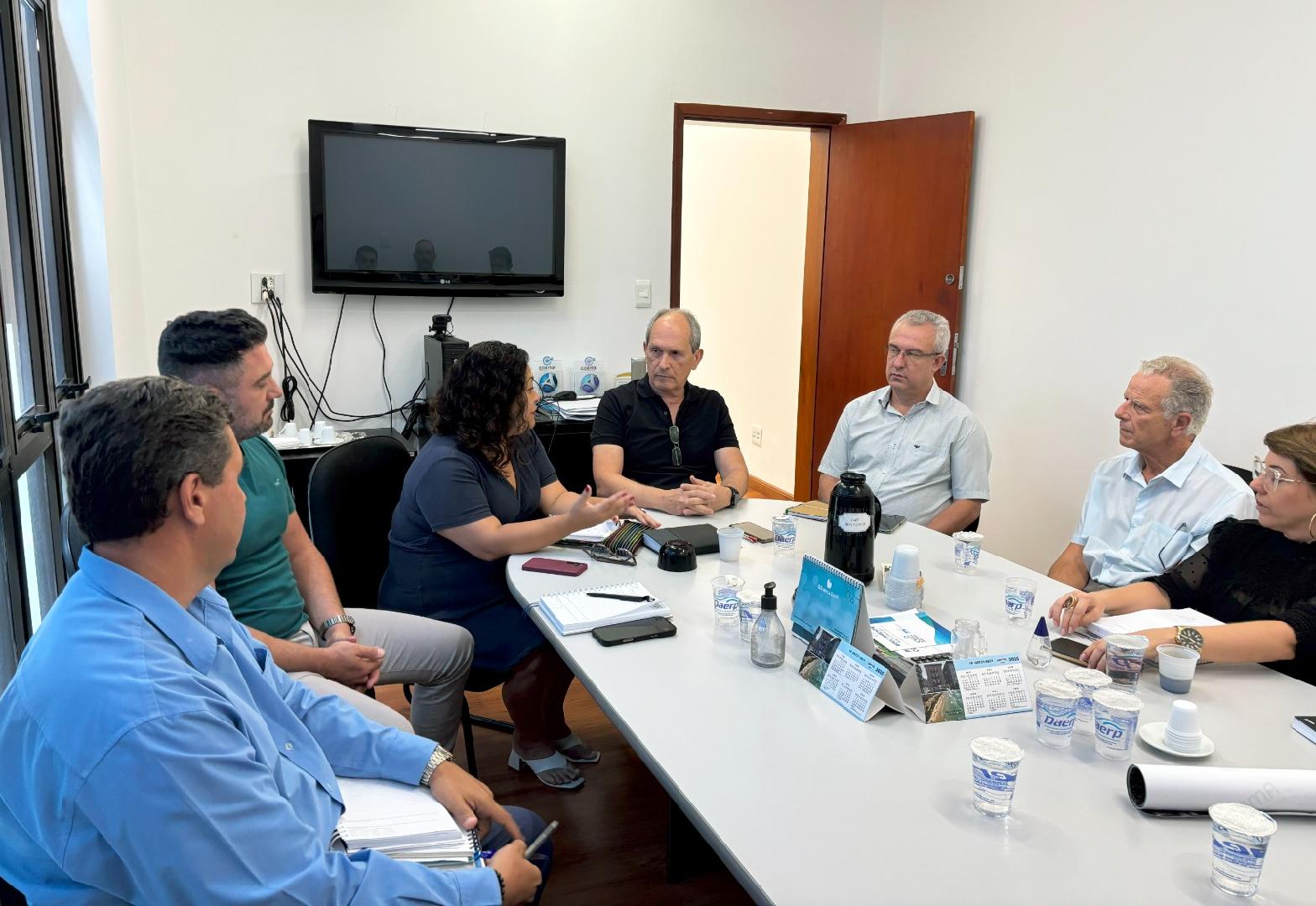 Saerp e Secretarias de Obras e Infraestrutura se reuniram para traçar novas metas de serviços